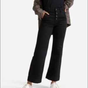 Everlane Black Wide leg jeans